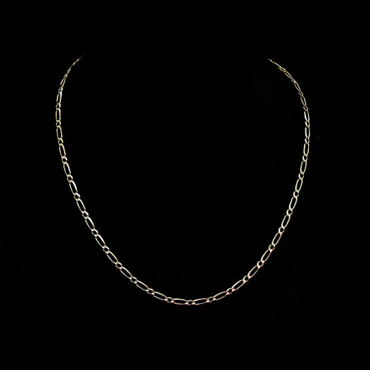 Cadena Tejido Cartier 1x1 de 3 mm