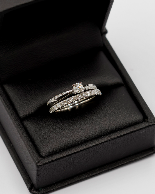 Set de Anillo de Compromiso